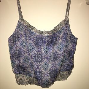 Cropped tank top